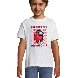 Impostor, Among Us Unisex kids t-shirt