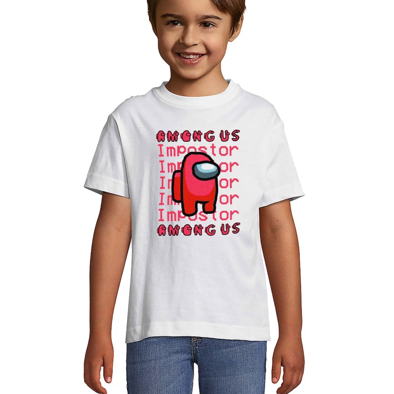 Impostor, Among Us Unisex kids t-shirt
