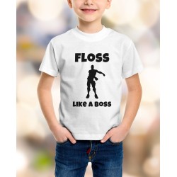 Floss like a boss kid's t-shirt