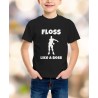 Floss like a boss kid's t-shirt