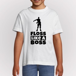 Floss like a boss kid's t-shirt