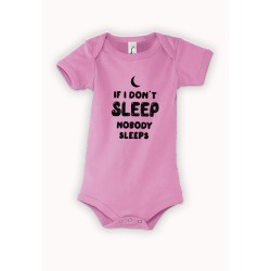 If i don't sleep.. nobody sleeps baby suit