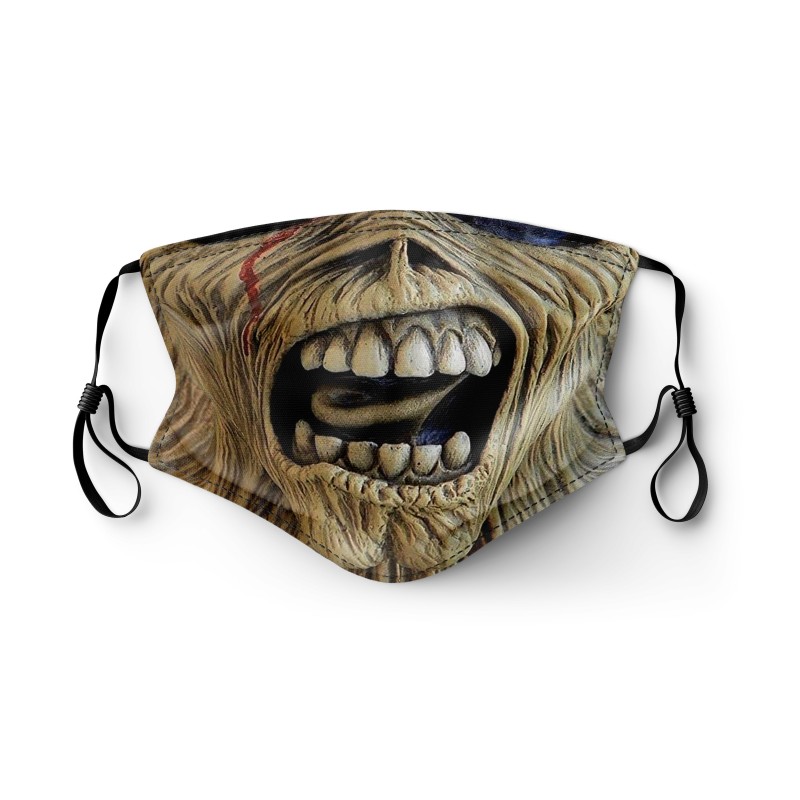 Iron Maiden's Eddie Quarantine Face Mask