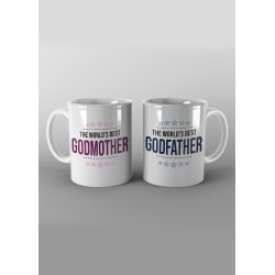 world's best Godfather or Godmother Mug