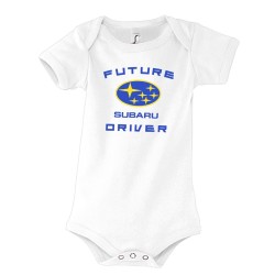 Future SUBARU Driver onepiece baby suit