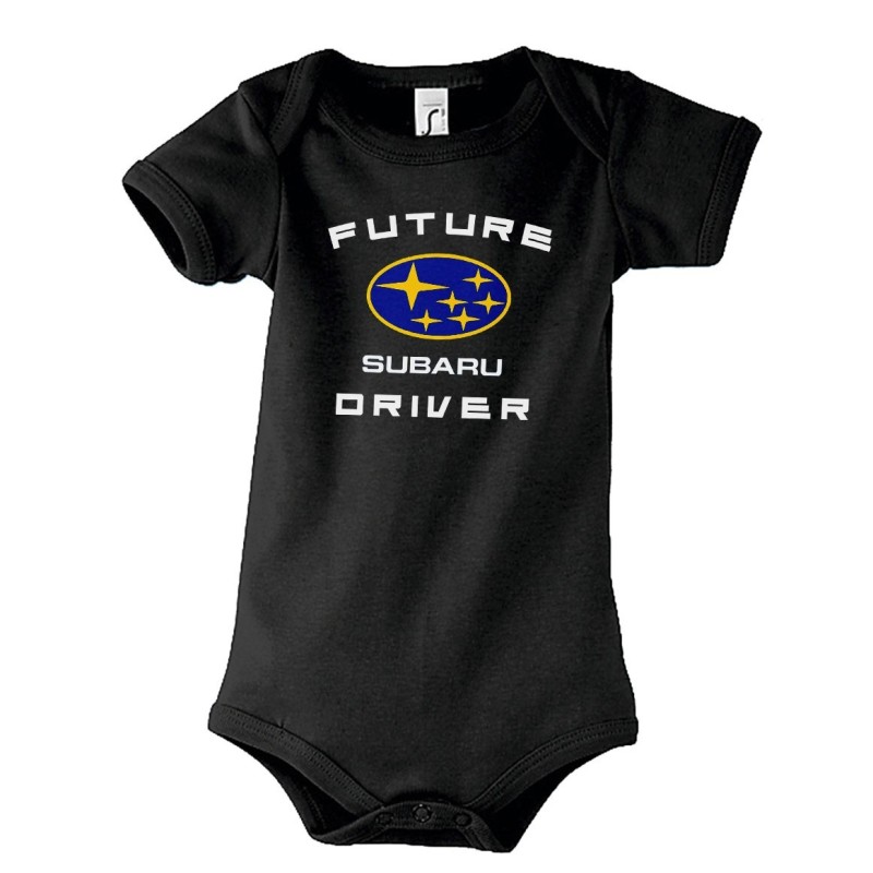Future SUBARU Driver onepiece baby suit