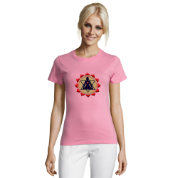 Yoga flower women's tshirt