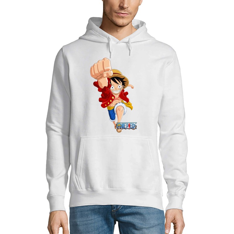 One Piece Luffy punch Unisex hoodie