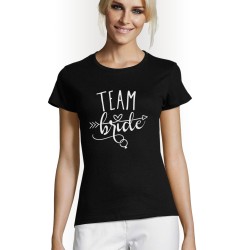 Women's bachelorette t-shirt Team Bride
