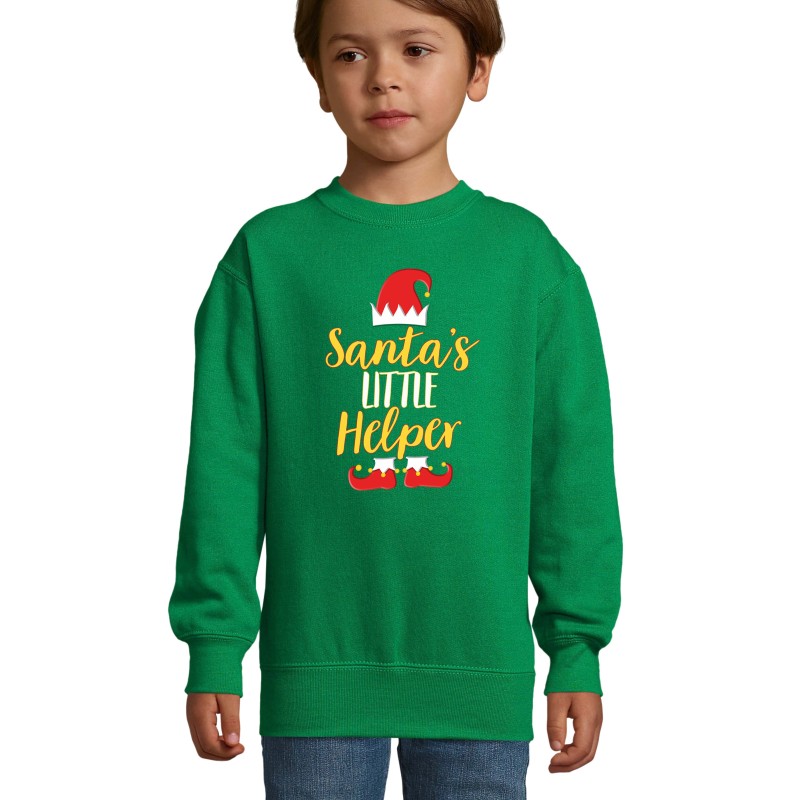 Santa's little helper Παιδική μπλούζα φούτερ