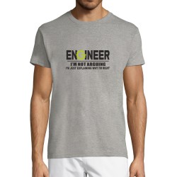 ENGINEER - I'M NOT ARGUING Unisex t-shirt