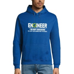 ENGINEER - I'M NOT ARGUING Unisex hoodie