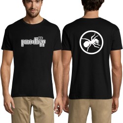 Prodigy band Ant logo black Unisex t-shirt