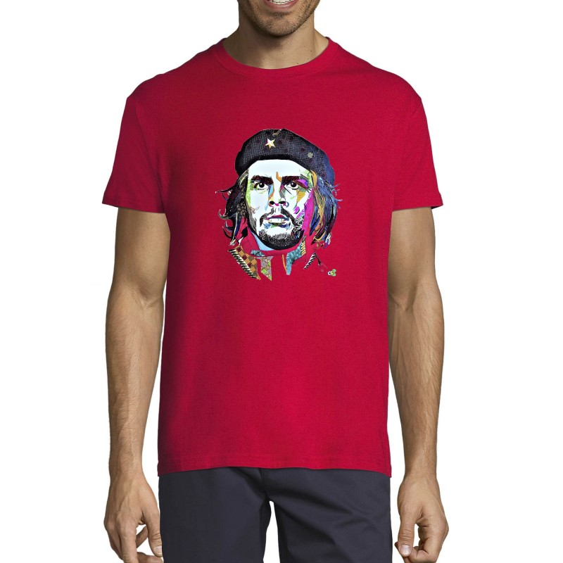 Che Guevara pop art Unisex red t-shirt
