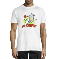 Unisex Rick and Morty t-shirt Get Schwifty