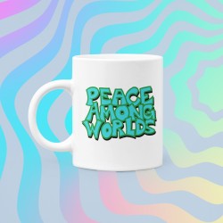 Peace among worlds mug