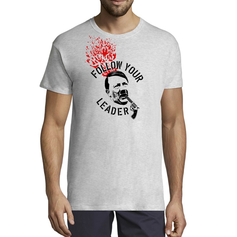 Follow your leader antinazi Unisex t-shirt