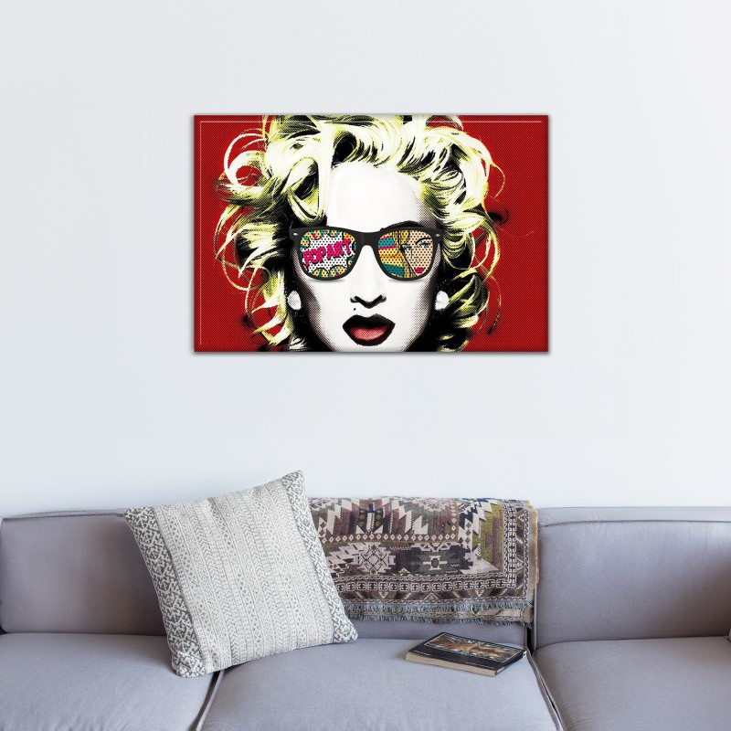 Πίνακας καμβά Madonna pop art