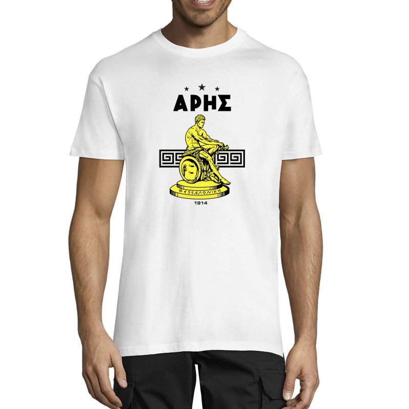 Unisex t-shirt Aris Thessalonikis 1914 Soccer club