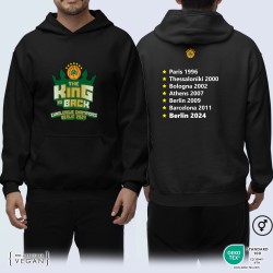Black Unisex hoodie - PAO BC - The King Is Back