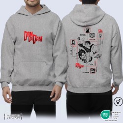 DanDaDan Anime grey melange Unisex hoodie