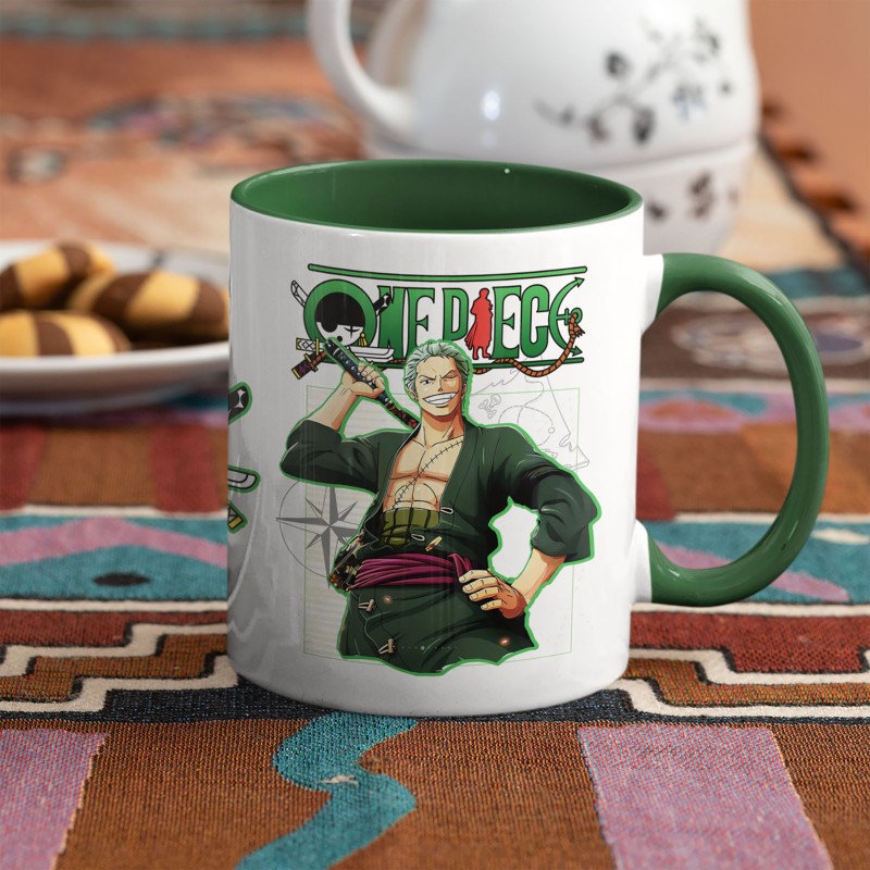 Onepiece Zoro 11oz coffee mug