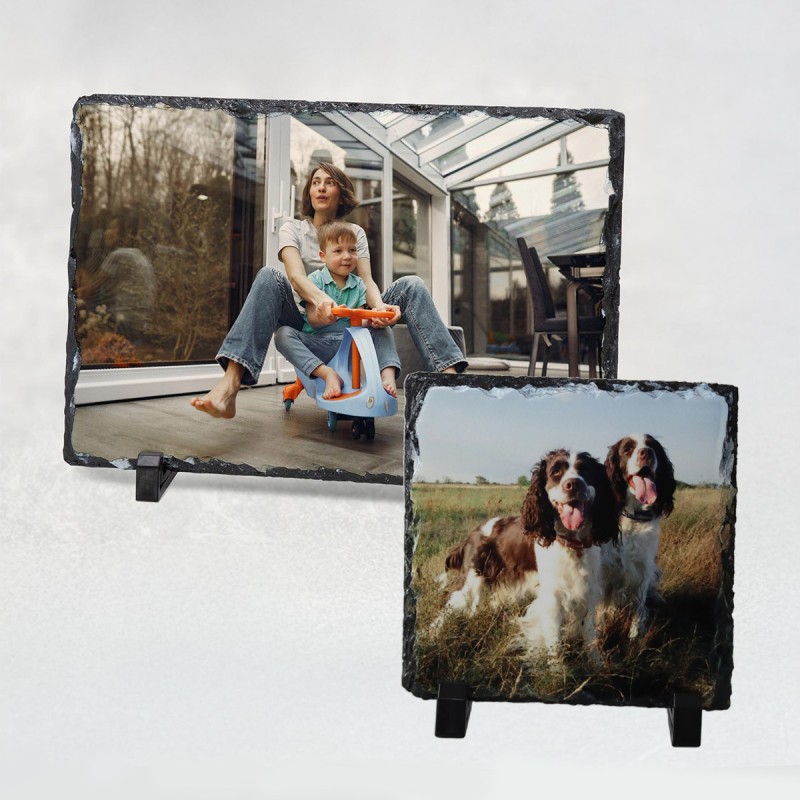 Personalized photo slate