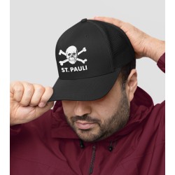 FC Sankt Pauli Skull Trucker cap