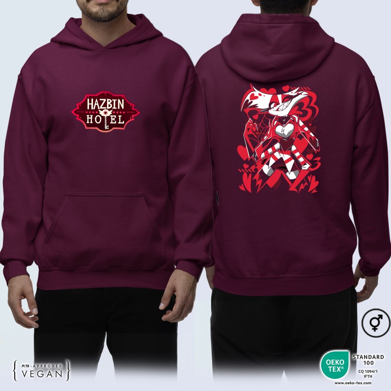 Angel Dust Hazbin Hotel Unisex Hoodie