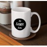 Custom logo coffee mug
