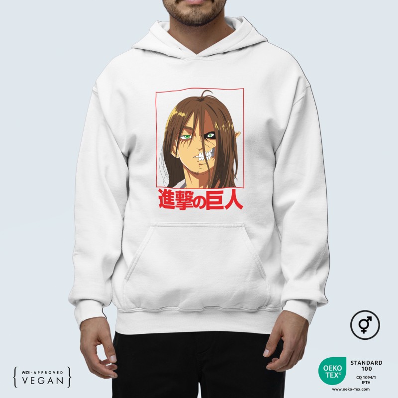 Attack on Titan Eren Yeager Season 4 Unisex Hoodie