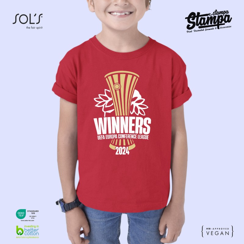 Olympiacos 2024 Conference Winners kids t-shirt