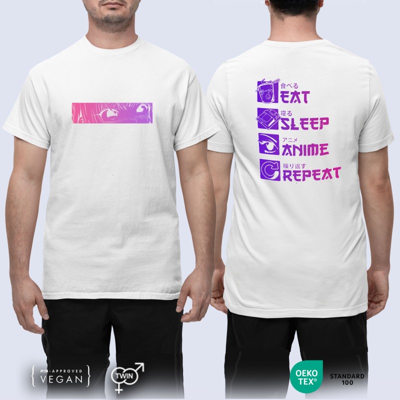 EAT - SLEEP - ANIME - REPEAT Unisex T-Shirt