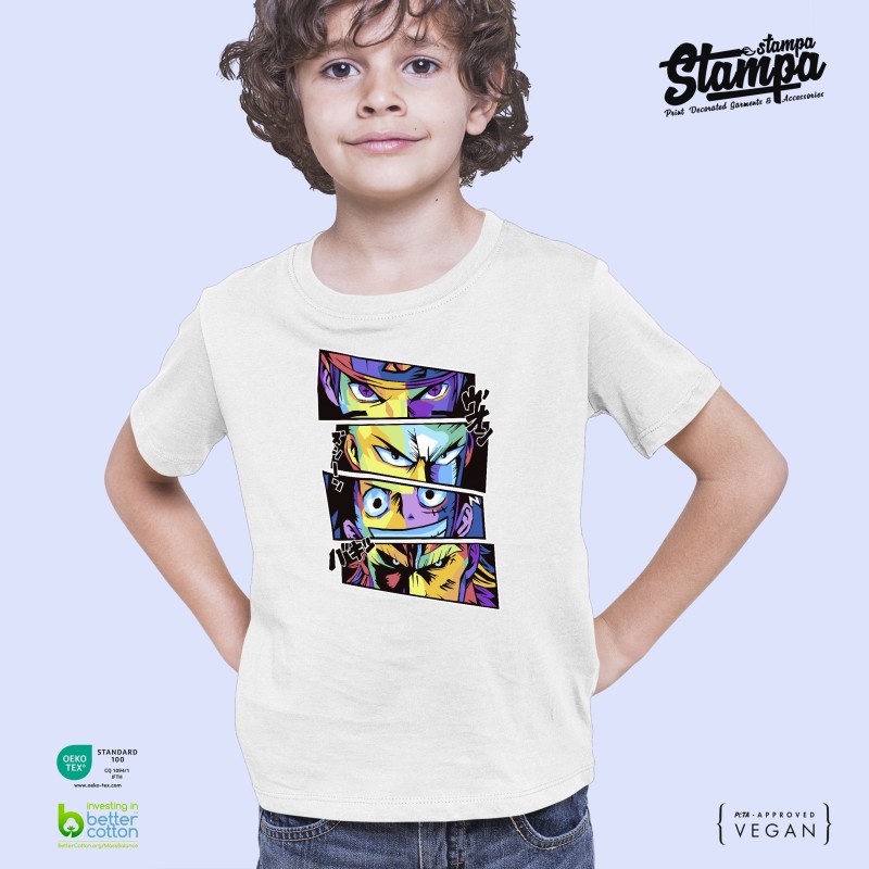 Anime Heroes Kids T-Shirt