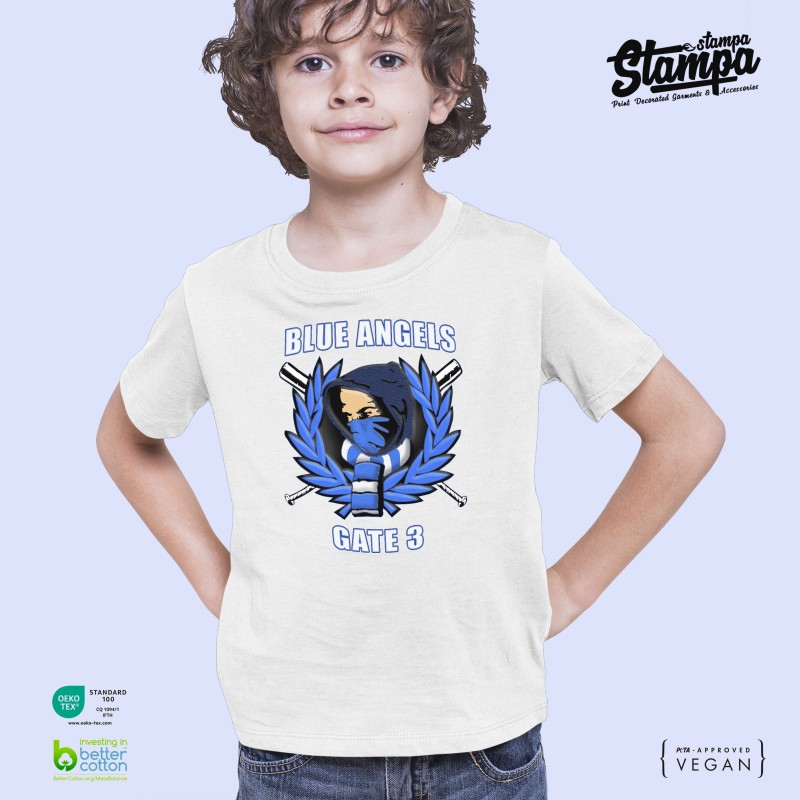 Niki Volou Blue Angels Gate 3 Club Kids T-Shirt