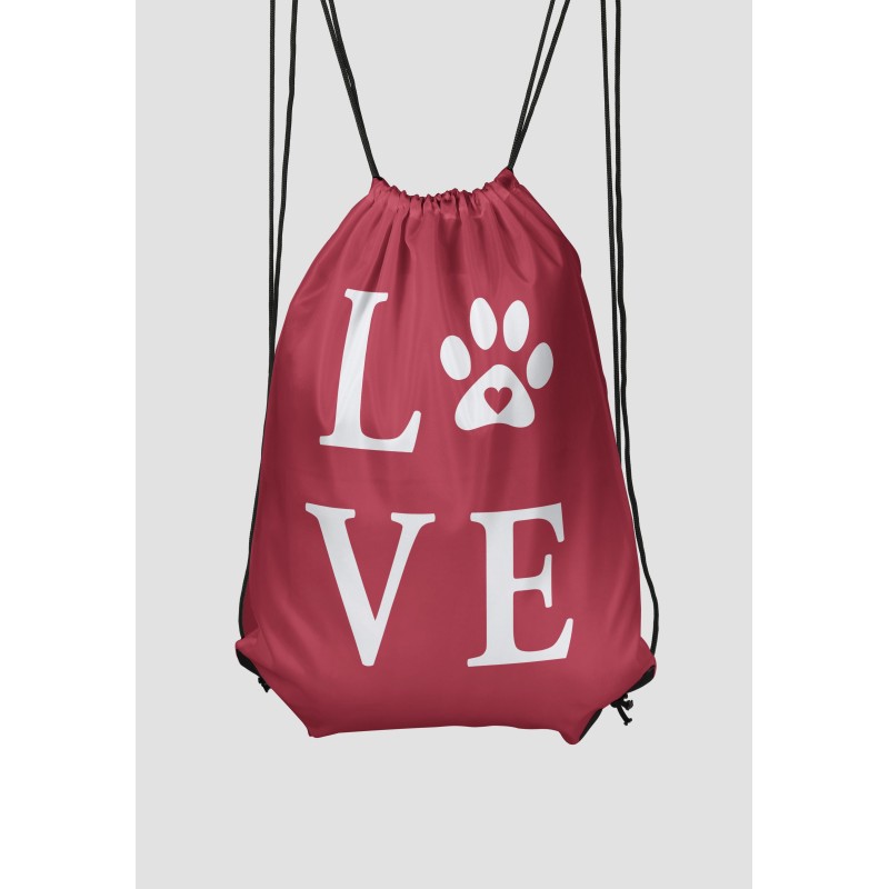 Drawstring rucksack - Pet Love