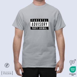 Parental Advisory Party animal Unisex t-shirt
