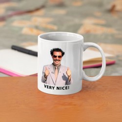Κούπα 11oz Borat meme "Very Nice!"