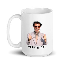 Borat meme "Very Nice!" 15oz Mug