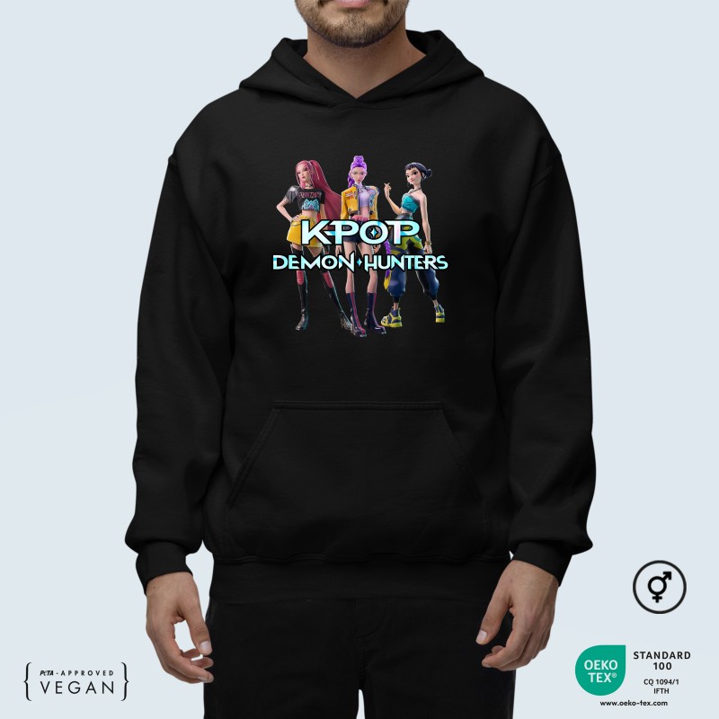 K-Pop Demon Hunters Φούτερ με κουκούλα Unisex