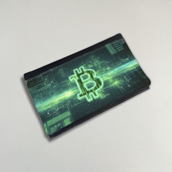 Bitcoin Matrix blockchain Tobacco Pouch