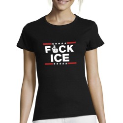 Fuck ICE women's crewneck t-shirt