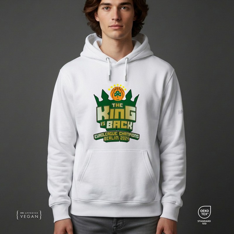 Unisex hoodie - ΠΑΟ BC - The King Is Back