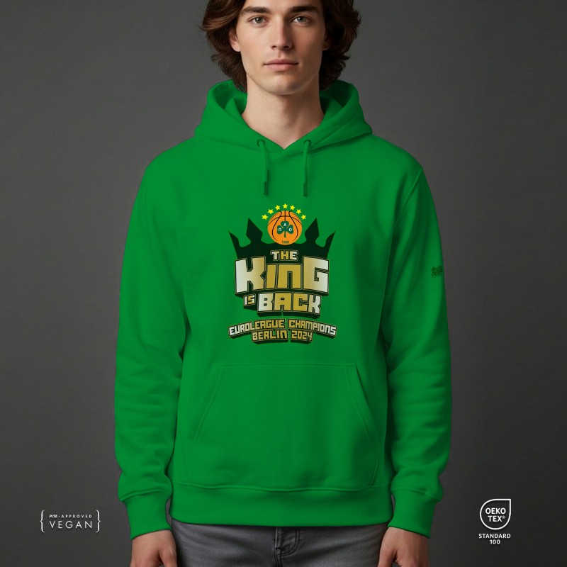 Unisex hoodie - PAO BC - The King Is Back