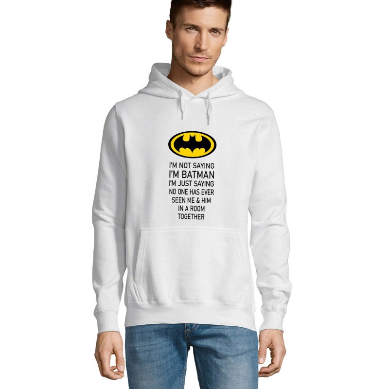 I am not saying - Batman Φούτερ με κουκούλα
