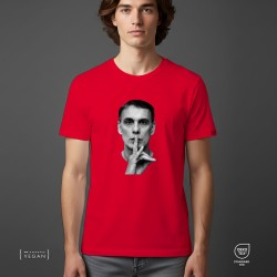 Μπαρτζιώκας σιωπή unisex t-shirt – Red