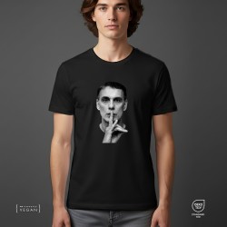 Μπαρτζιώκας σιωπή μαύρο unisex t-shirt