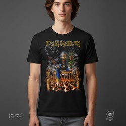 Iron Maiden 2026 Greece tour μαύρο unisex t-shirt