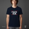 Fuck ICE - Anti ICE protest Unisex t-shirt French Navy