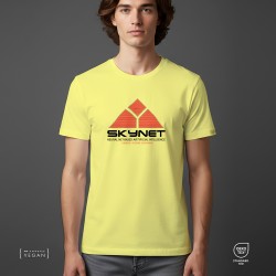 Skynet Terminator Unisex μπλουζάκι Lemon